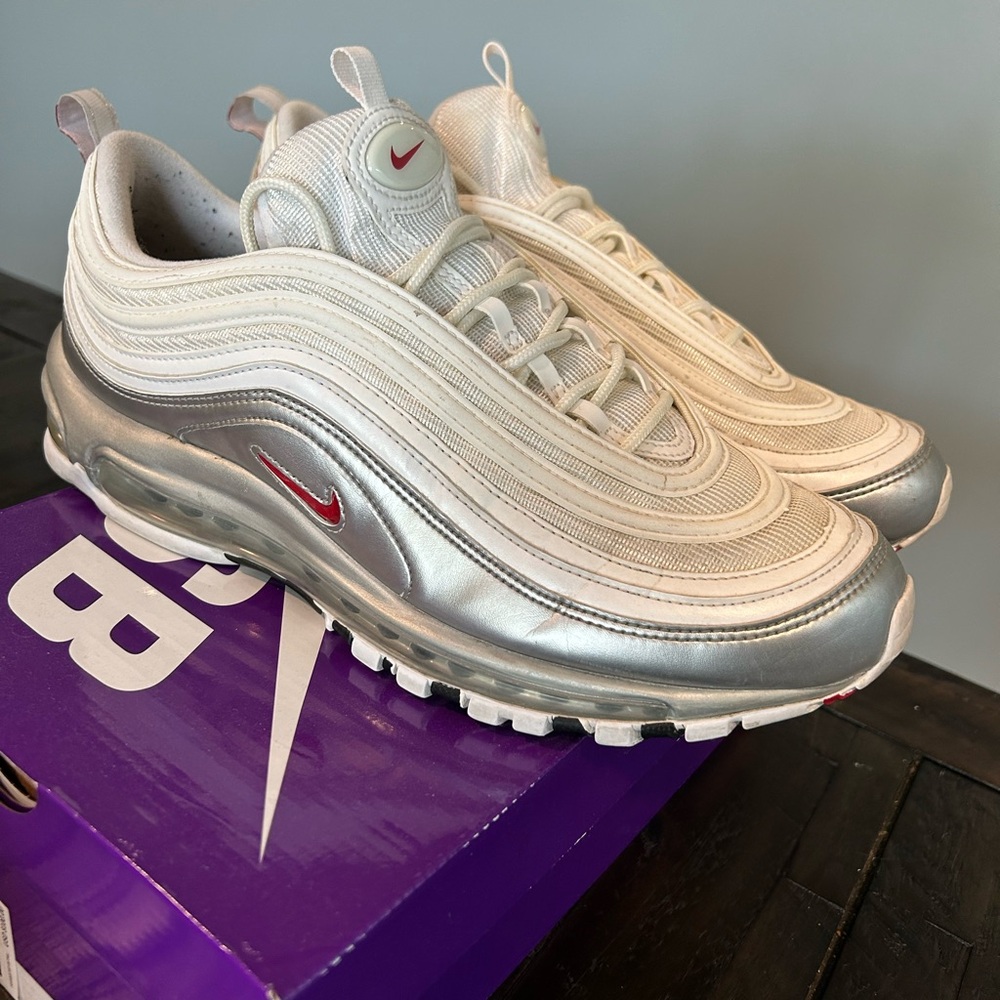 Air Max 97 Silver White Size 11